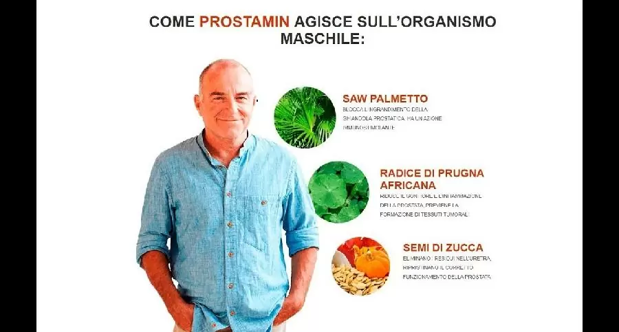 Composizione di Prostamin compresse