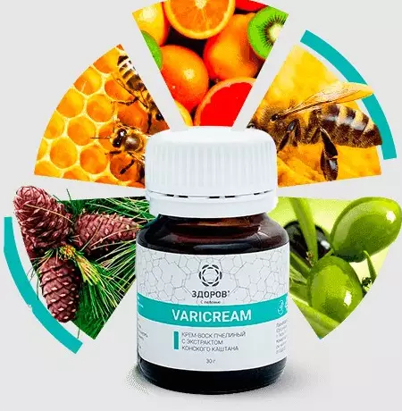 Composizione e ingredienti di Varicream