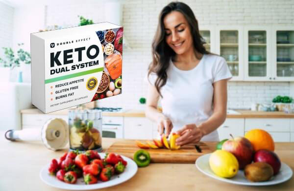 Keto Dual System capsule per uno stile di vita sano